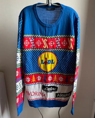 Maglione uomo Natale LIDL 2022 - Taglia XXL