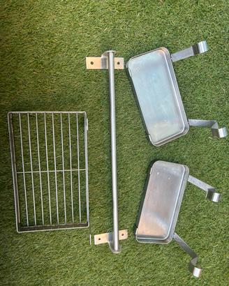 Grundtal kit binario mensola e accessori inox