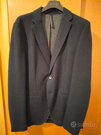 Giacca Sisley lana blu uomo