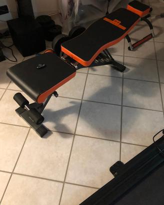 Panca pesi allenamento