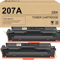 Toner 207A W2210A con Chip Cartucce Nero pack da 2