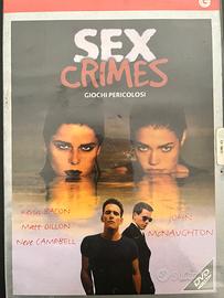 DVD -Sex Crimes - genere: thriller