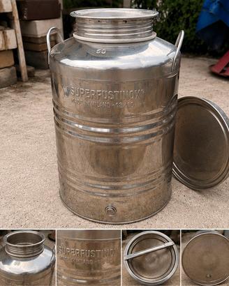 Bidone latte 50L Superfustinox