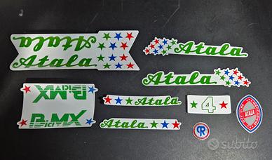 Kit adesivi Bmx Atala 1/2/3/4 star vintage