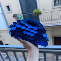 Mini pochette con paillettes