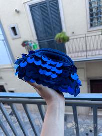 Mini pochette con paillettes