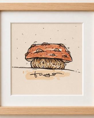 quadro fungo autunnale