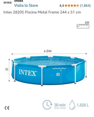 piscina con filtro 