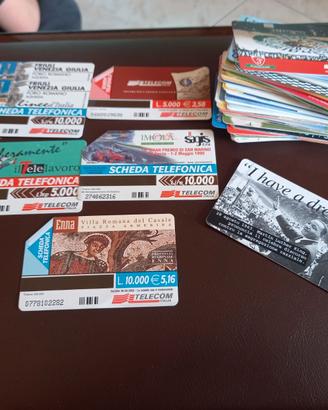 Schede telefoniche Telecom Italia anni ’90 / 2000