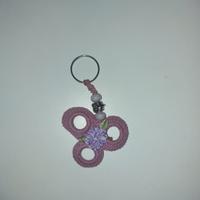 Portachiavi uncinetto fatto a mano