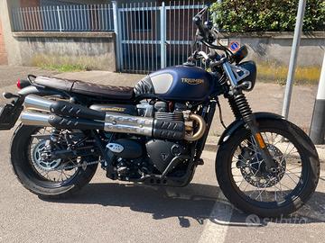 Triumph scrambler 900  gold line