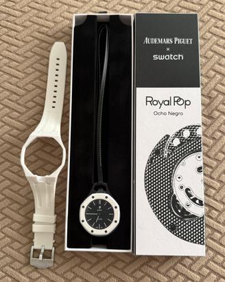 Audemars Piguet x Swatch Royal pop OCHO NEGRO