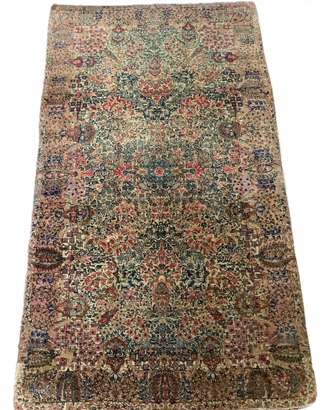 Tappeto persiano antico Kirman Laver
