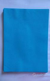 70 fogli carta colorata A4 spessa celeste