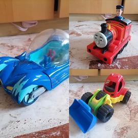 TRENO+RUSPA+MACCHINA PJ MASK