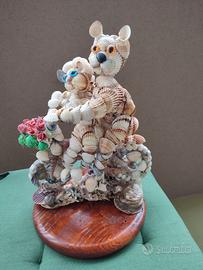 Statutetta "Lui e lei in bicicletta"