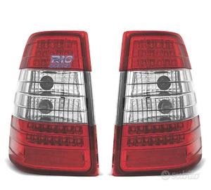 FANALI MERCEDES CLASSE E W124 SW 85-95 LED ROSSO C