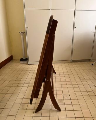 Tavolo in legno massello da interno o esterno