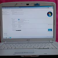 Computer Portatile Laptop Notebook Acer Aspire5520