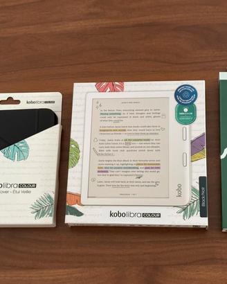 Kobo Libra Colour+ Stylus 2+ SleepCover NUOVI