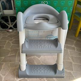Riduttore adattatore Wc con scala per bambini