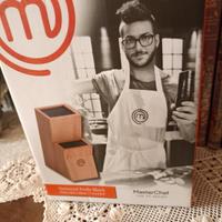 ceppo + 6 coltelli MasterChef 