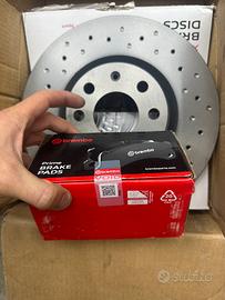 Dischi brembo forati nuovi 4x100 284mm