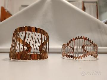 Coppia bracciali rigidi Stroilli