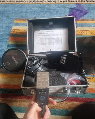 akg c 414 xls microfono condensatore