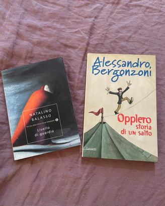 2 libri A. Bergonzoni e N. Balasso