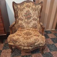 Coppia di poltrone stile bergere 