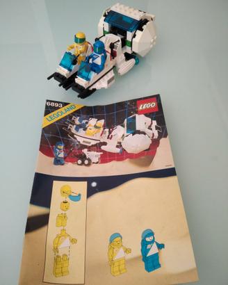 Set lego spazio 6893 completo con figure e istruzi