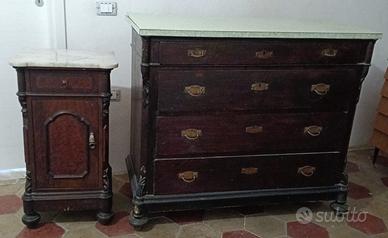 Comò sardo antico + comodino