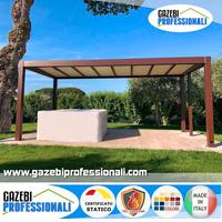 Pergotenda gazebo per bar e dehor agriturismo PVC