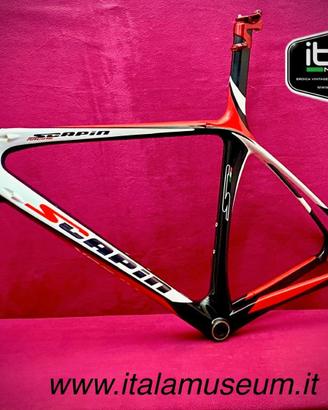 Bicicletta corsa carbonio telaio Scapin come NUOVO