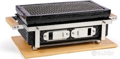 BARBECUE DA TAVOLO YAKINIKU Shichirin rettangolare