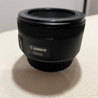 Canon ef lens 50 mm 1:18 stm
