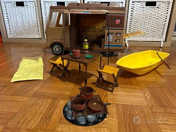 GI012 - Roulotte Big Jim con barca – Mattel