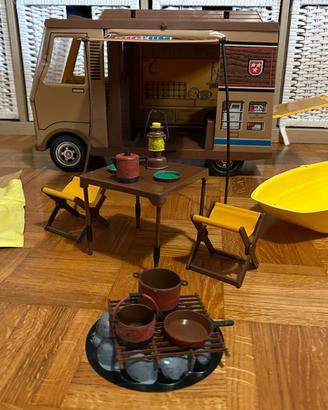GI012 - Roulotte Big Jim con barca – Mattel