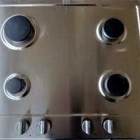 piano cottura acciaio inox Hoover da 60 cm