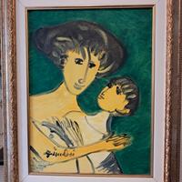 Remo Brindisi : Maternita'.