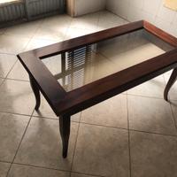 Tavolino salotto bacheca 50x50x100cm