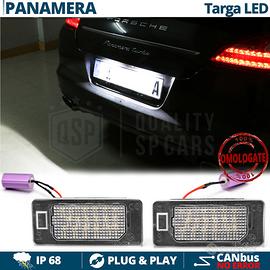 Placchette Luci Targa LED Porsche Panamera CANBUS