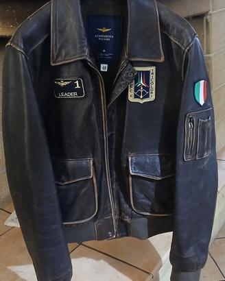 Giubbotto vera pelle Areonautica Militare