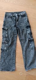 jeans cargo donna