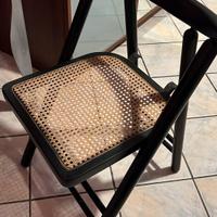 2 Sedie vintage Rattan vienna
