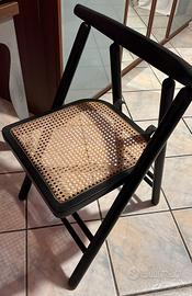2 Sedie vintage Rattan vienna