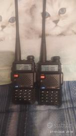  2 Ricetrasmittente Portatili Baofeng UV-5R 