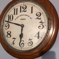 Antico ororogio inglese da parete