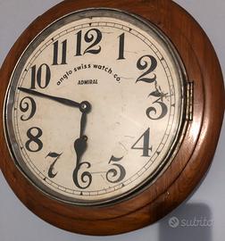 Antico ororogio inglese da parete